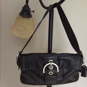 Black Vintage Coach Purse